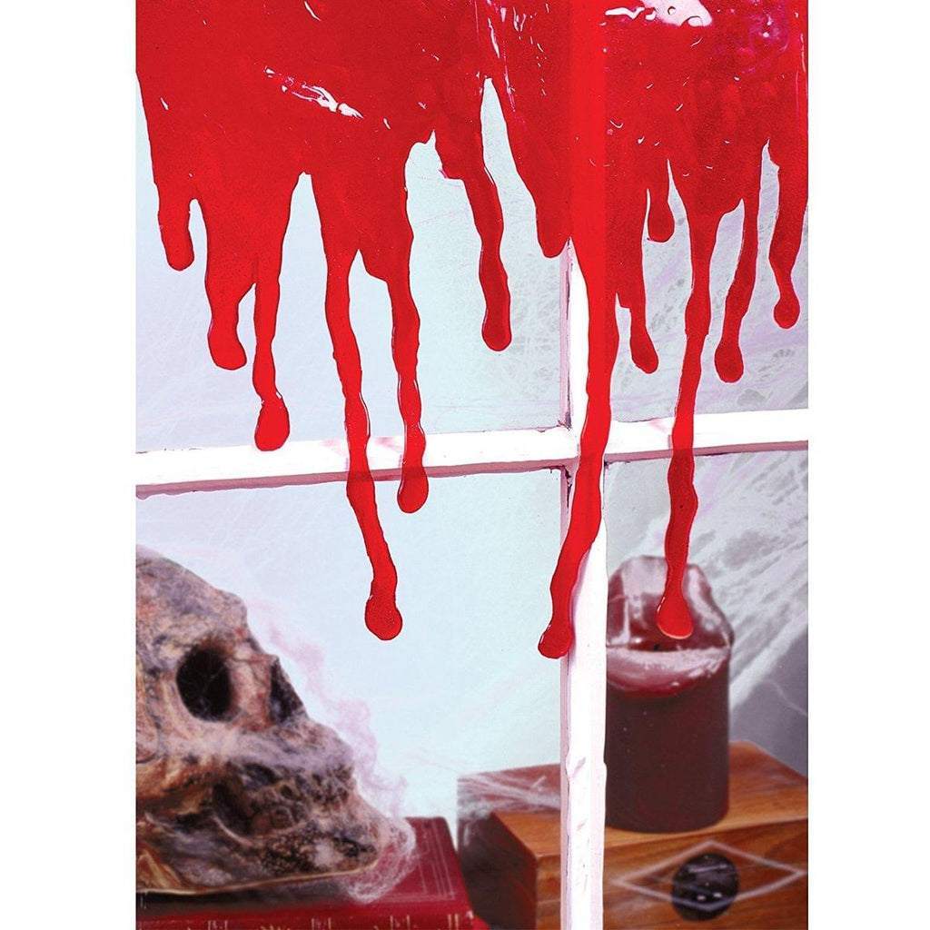 3D Blood Drip Window Decoration - Halloween decor at Party Pig Austin