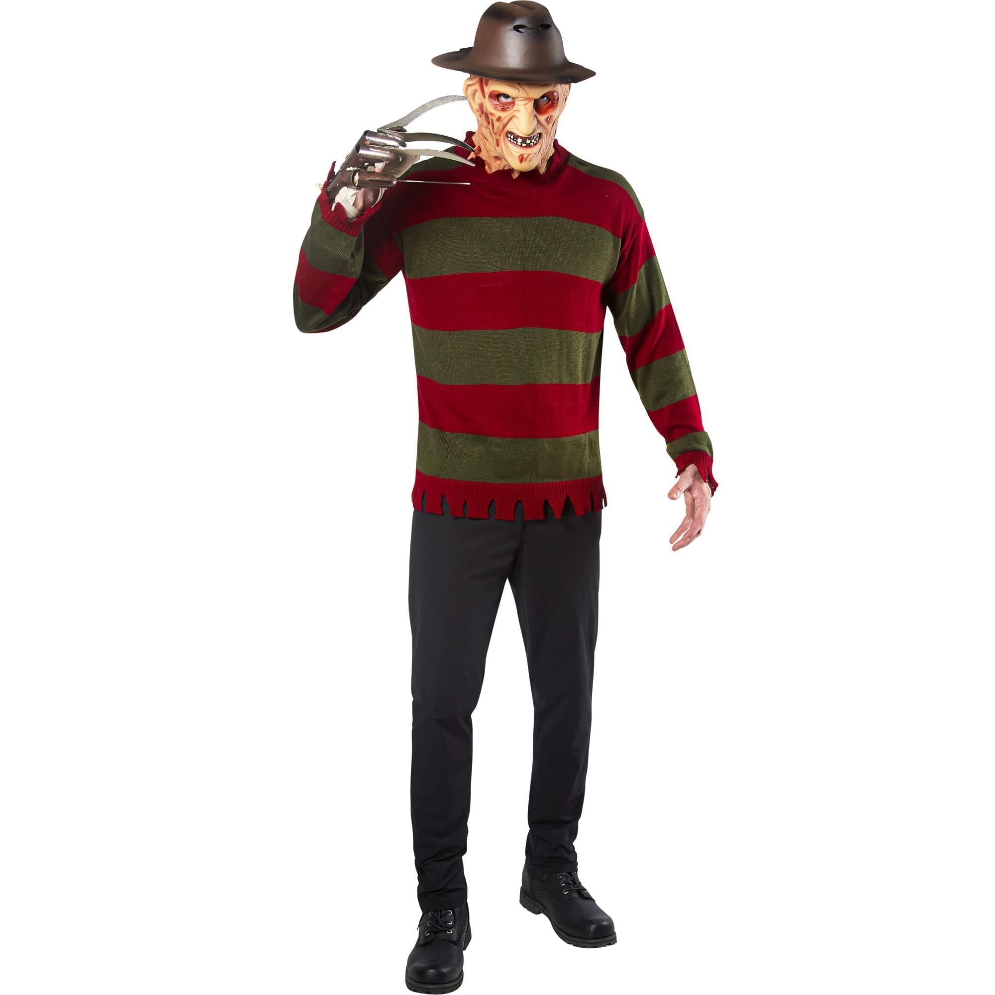 Adult deluxe Freddy Krueger costume sweater