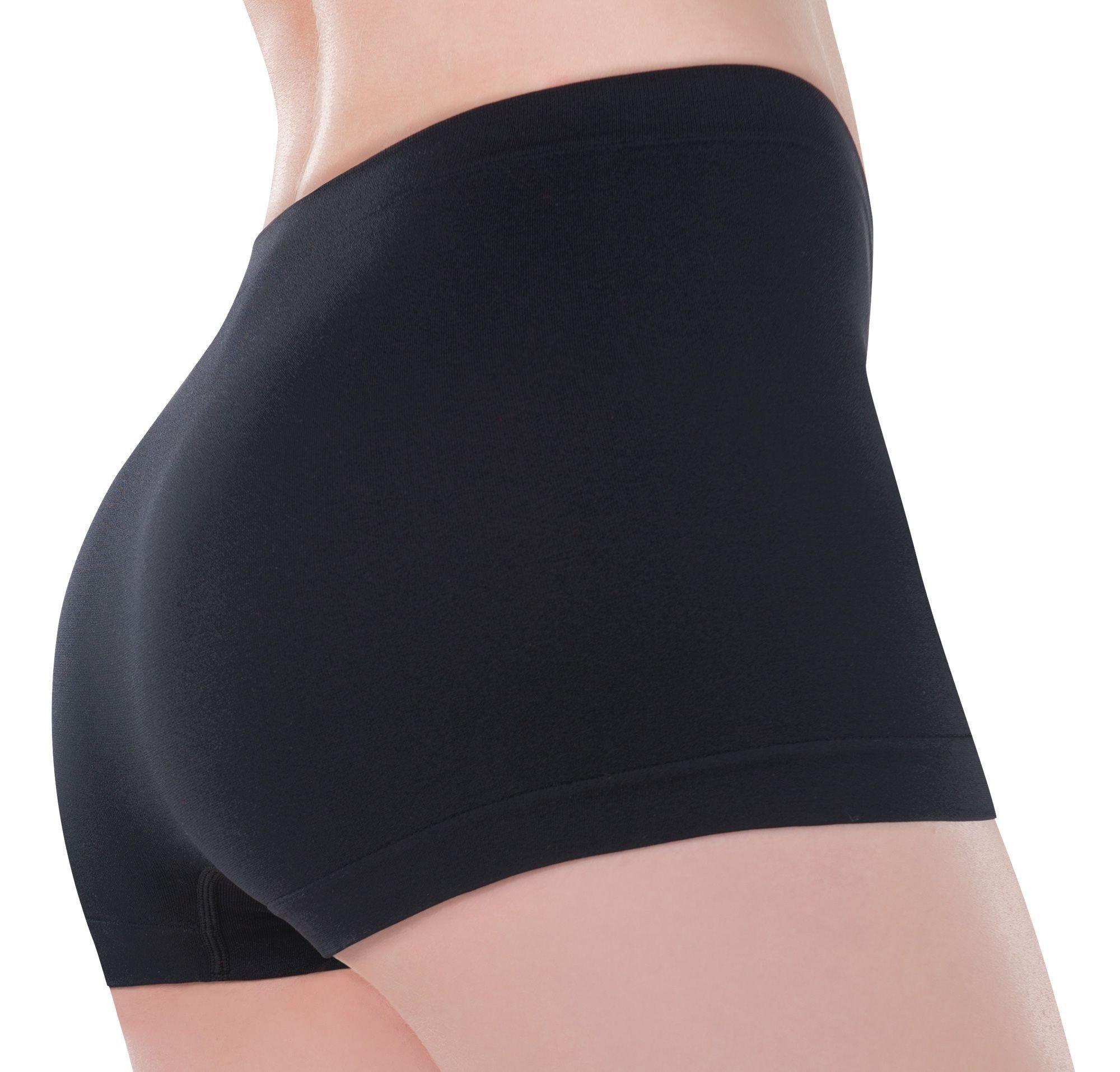 Adult black costume boyshorts