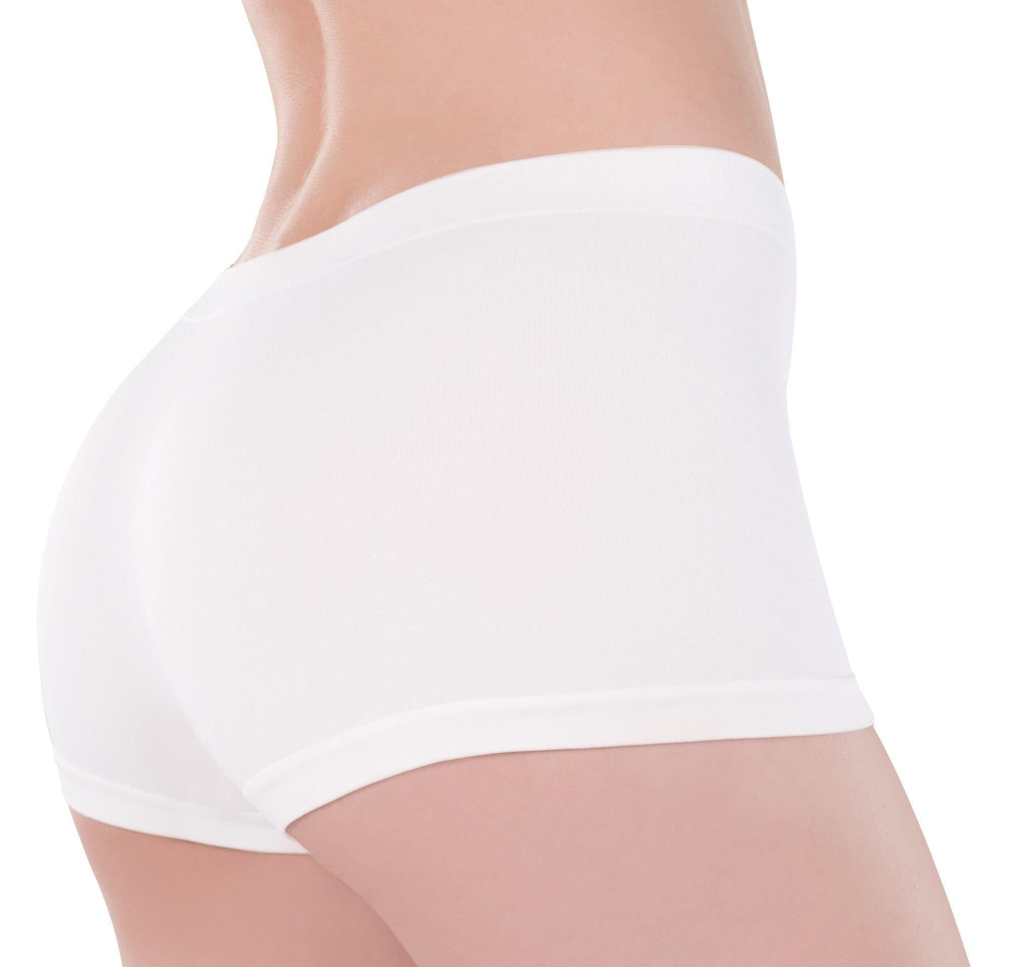 Adult white costume boyshorts