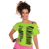 Adult ripped costume T-shirt, large/extra-large