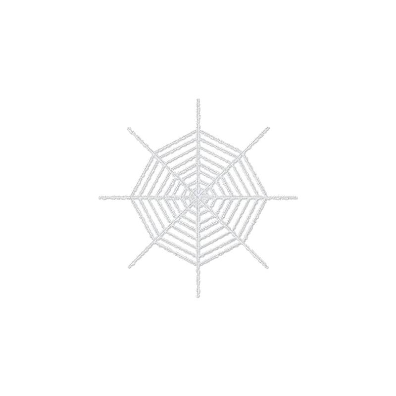 10 in. White Web Shimmer - Halloween decor at Party Pig Austin