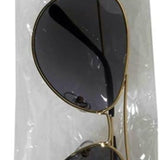 Gold Aviator Costume Glasses