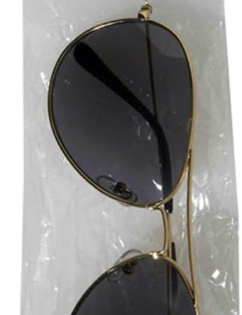 Gold Aviator Costume Glasses