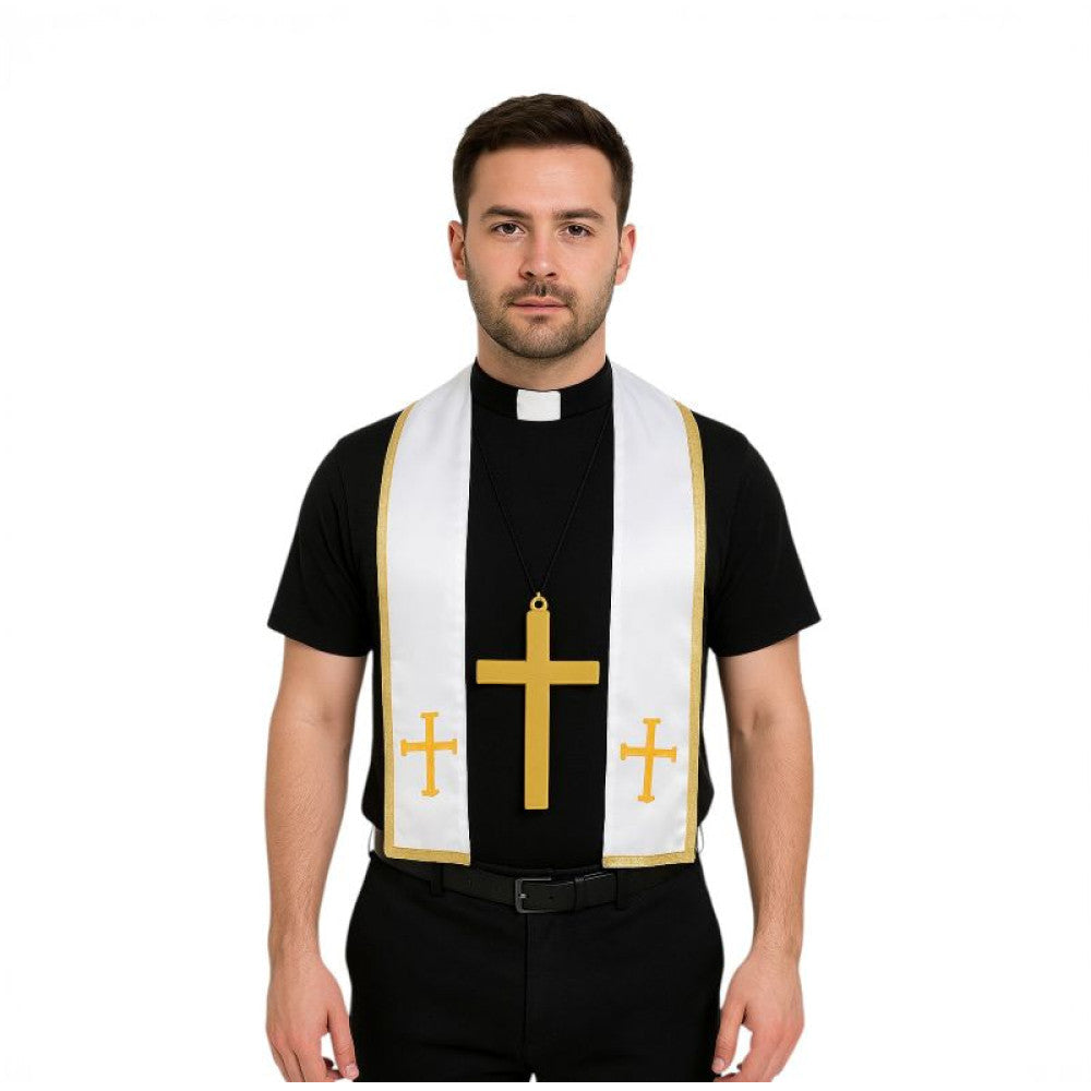 Adult Priest Costume Accessory Kit