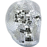 Silver Bling Skull Decoration, 3.25 Inches