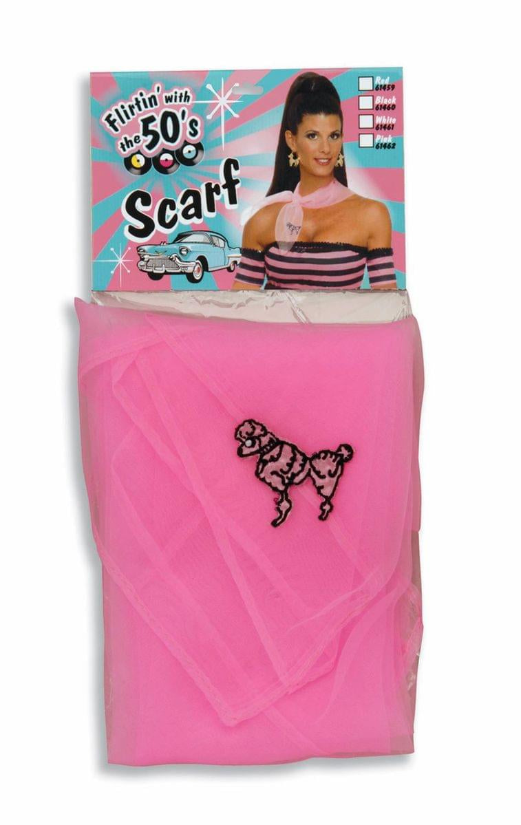 Pink Poodle Costume Scarf
