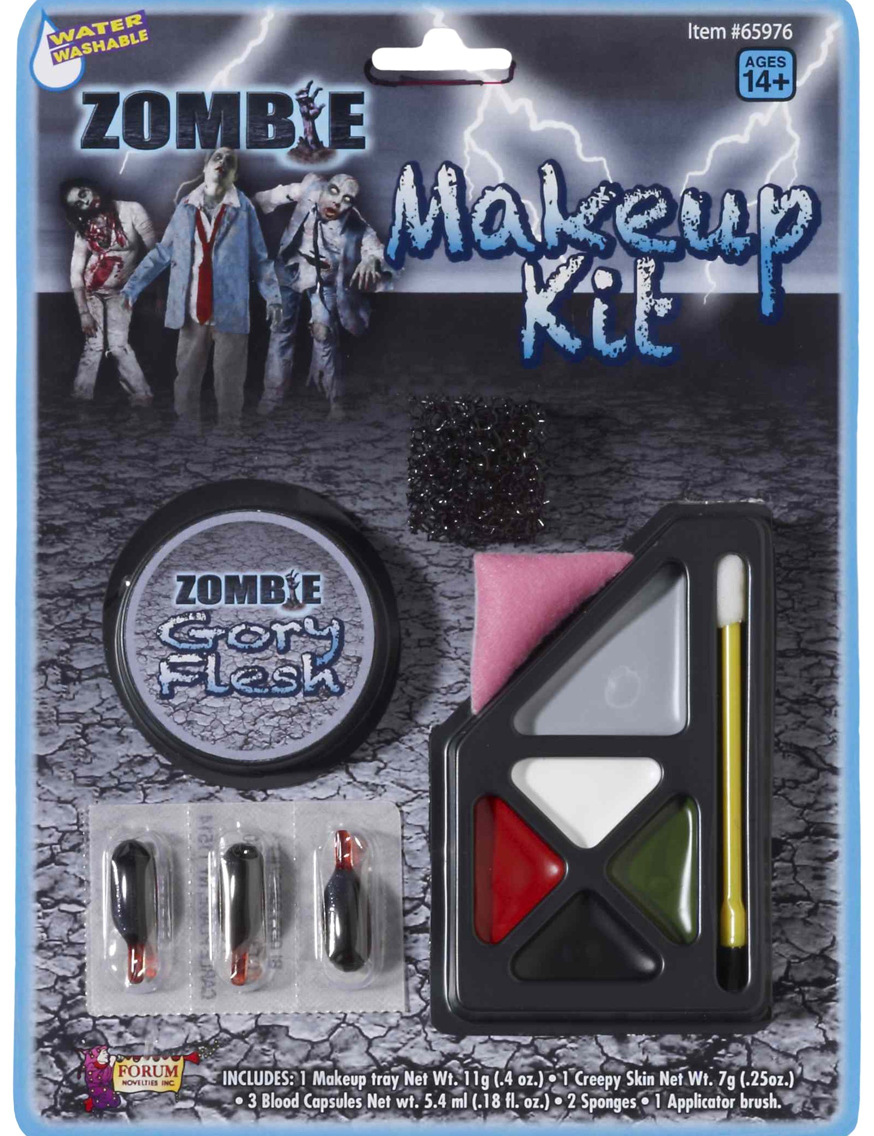 Zombie Costume Makeup Kit