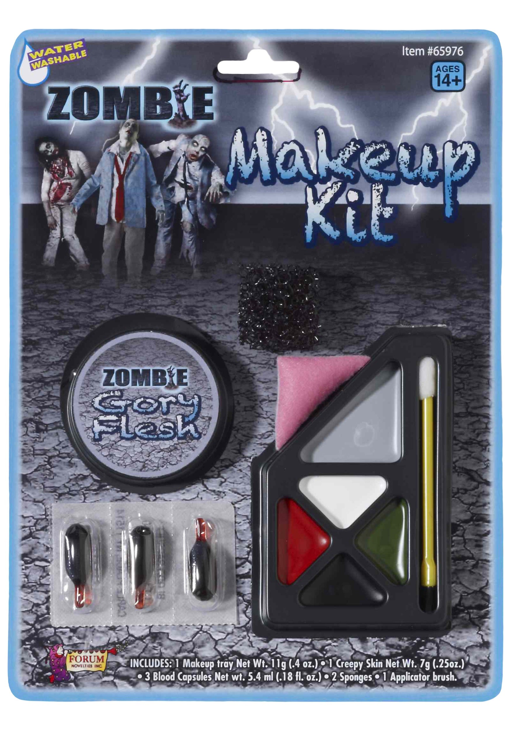 Zombie Costume Makeup Kit