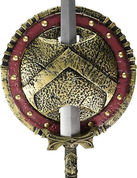 Spartan Costume Shield & Sword Set
