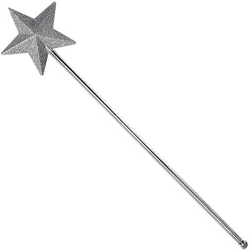 Silver Glitter Costume Wand