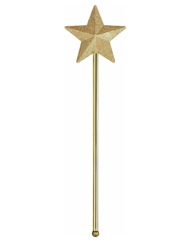 Gold Glitter Costume Wand