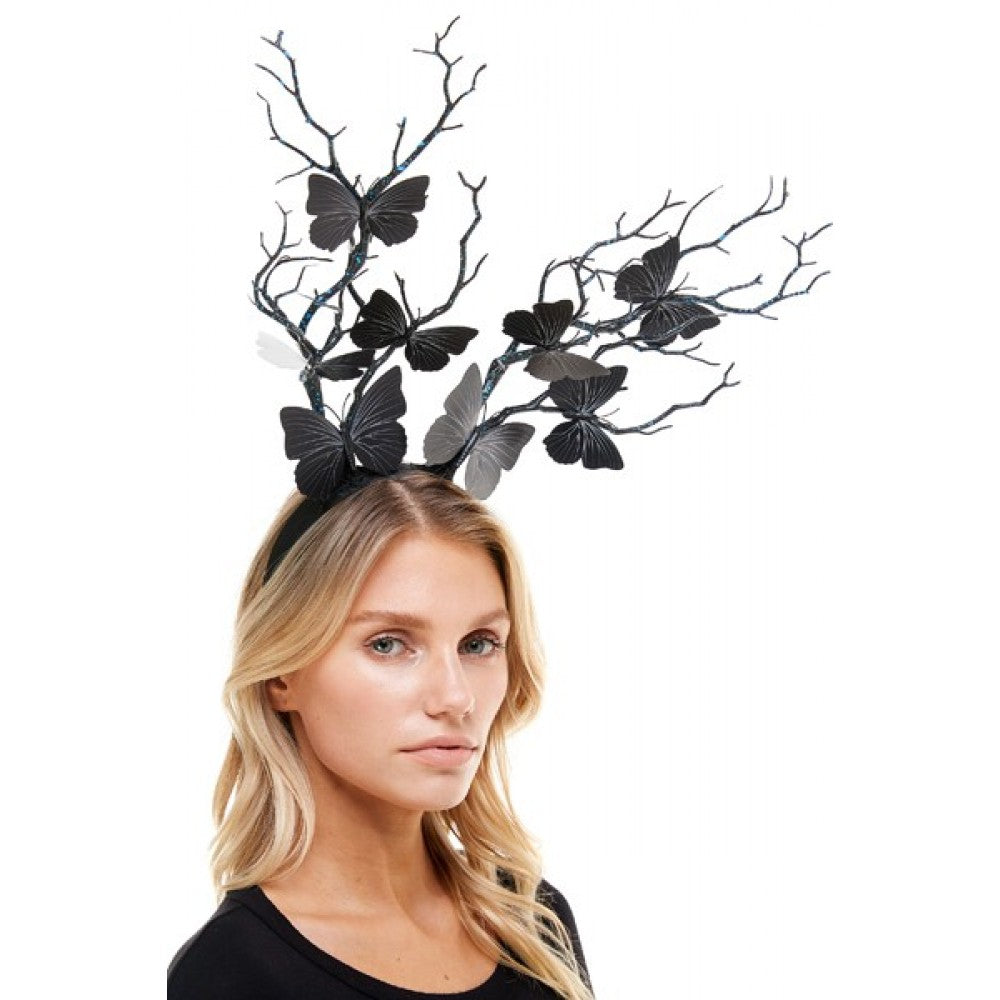 Gothic Butterfly Headband