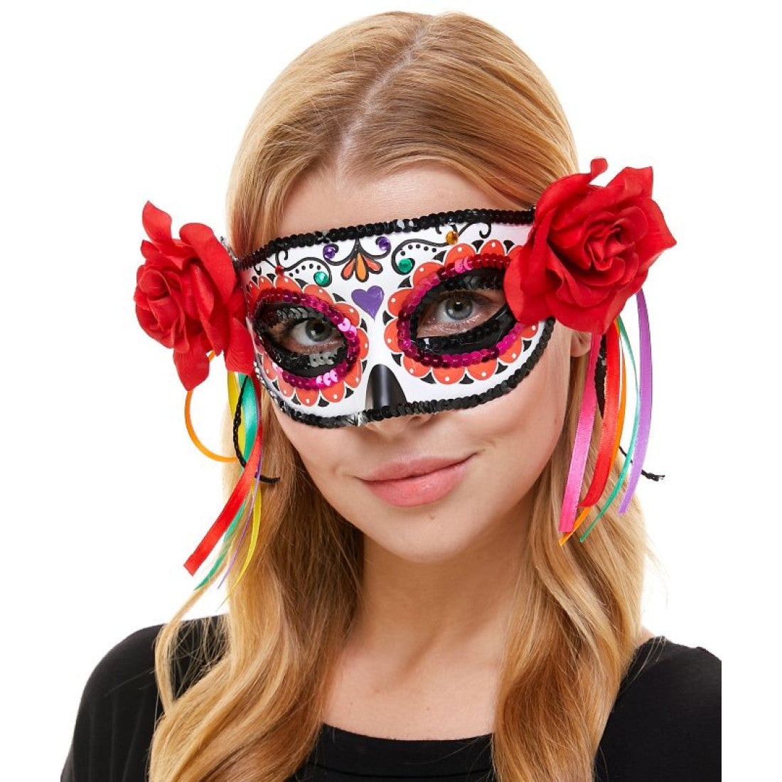 Day of the Dead Fashion Costume Mask