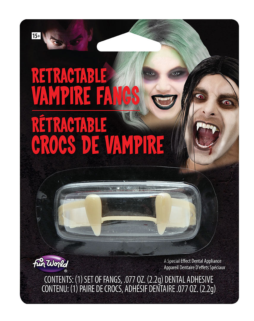 Retractable Vampire Costume Teeth
